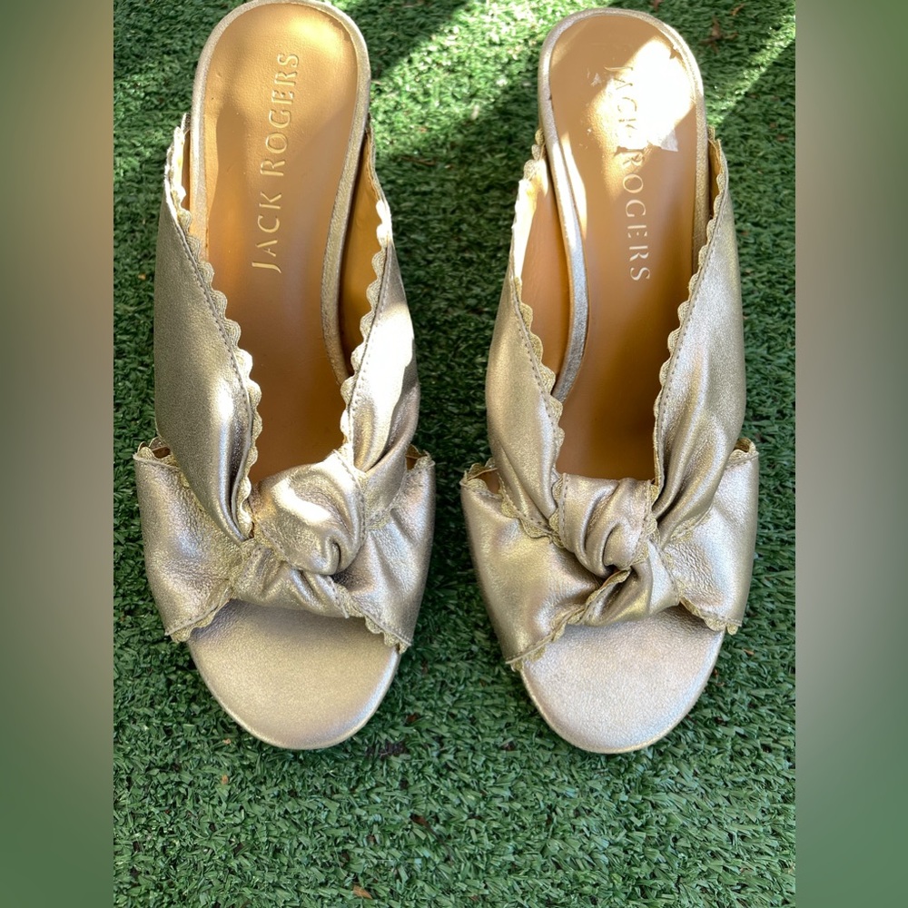Jack Rogers Heeled Sandals NWOT